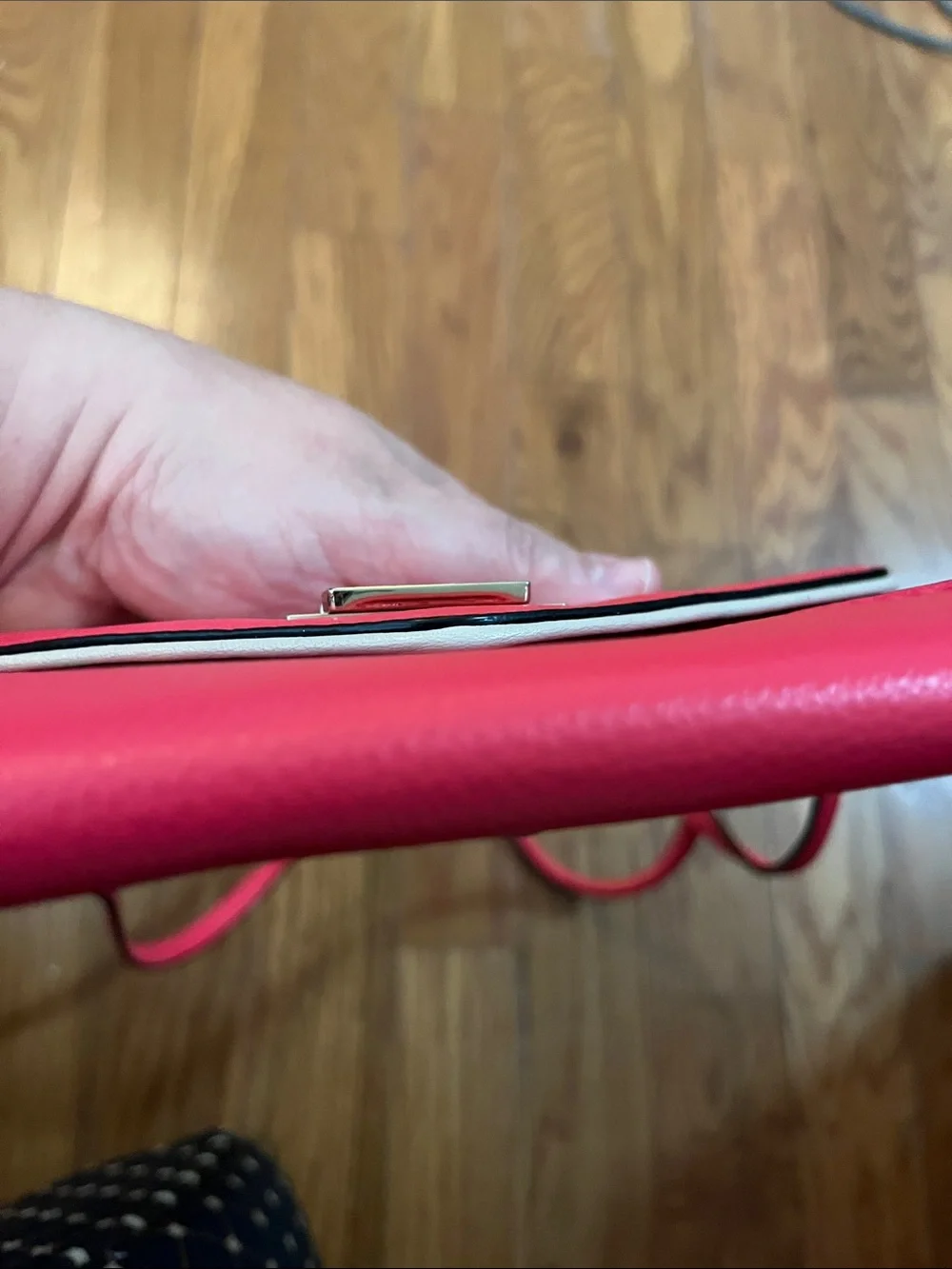Kate Spade Natalie Wesley Envelope crossbody bag in vibrant pink
